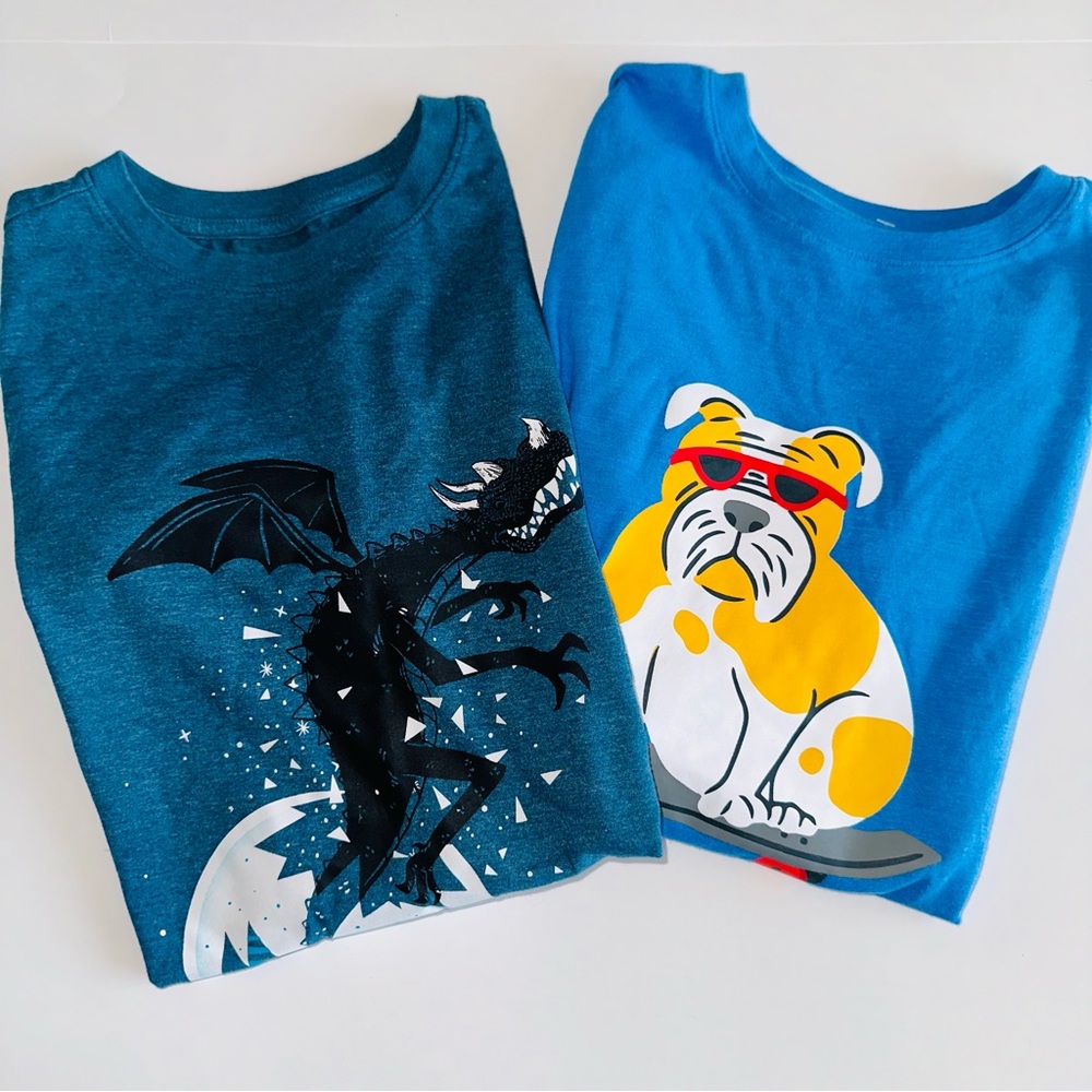 Bundle of (2) Cat & Jack Shirts